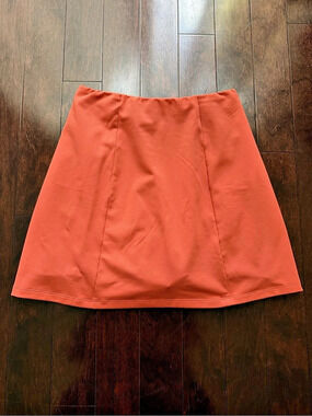 REI Active Pursuits Athletic Skort Size S Orange Outdoor Hiking Tennis Active